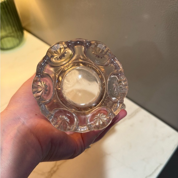 Vintage L.E. Smith Moon and Stars Pitcher and Small Bowl - Picture 7 of 15